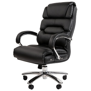 Офисное кресло CHAIRMAN 409, экокожа, черный
